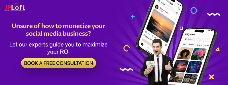 Create a Social Media App CTA